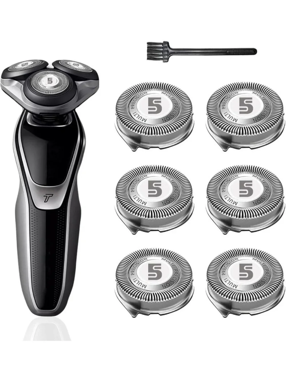 Replacement Shaver Heads for Philips 5000 Series - 6 Pack Compatible Blades